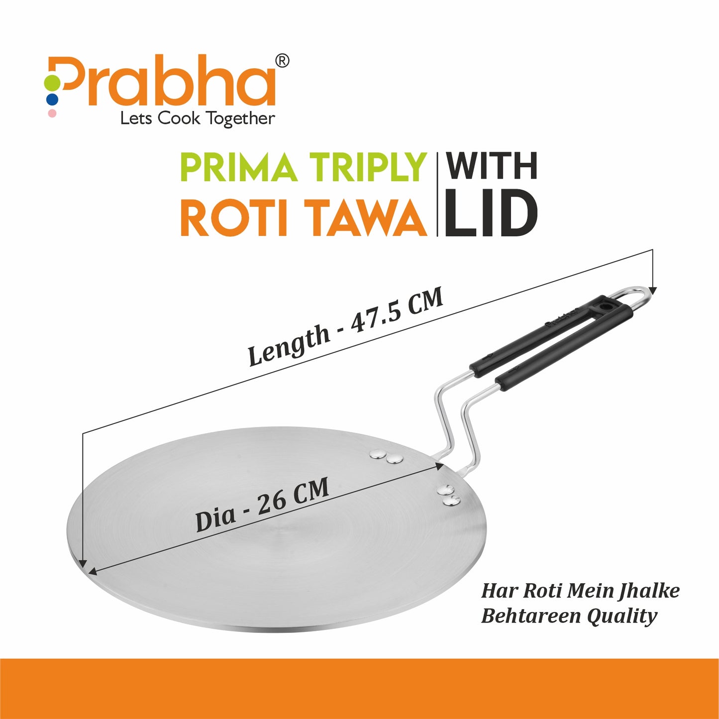 Prima Triply Roti Tawa