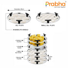 Grace Ib Multi Kadhai Plain (6 Plates) - Prabha
