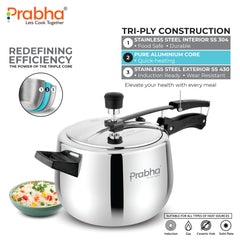 Prochef Curve Triply Pressure Cooker