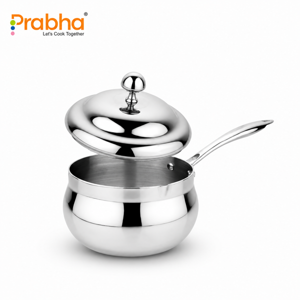 Triply Belly Saucepan With Lid