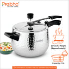 Prochef Curve Triply Pressure Cooker Hammered