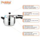 Prochef Curve Triply Pressure Cooker Hammered