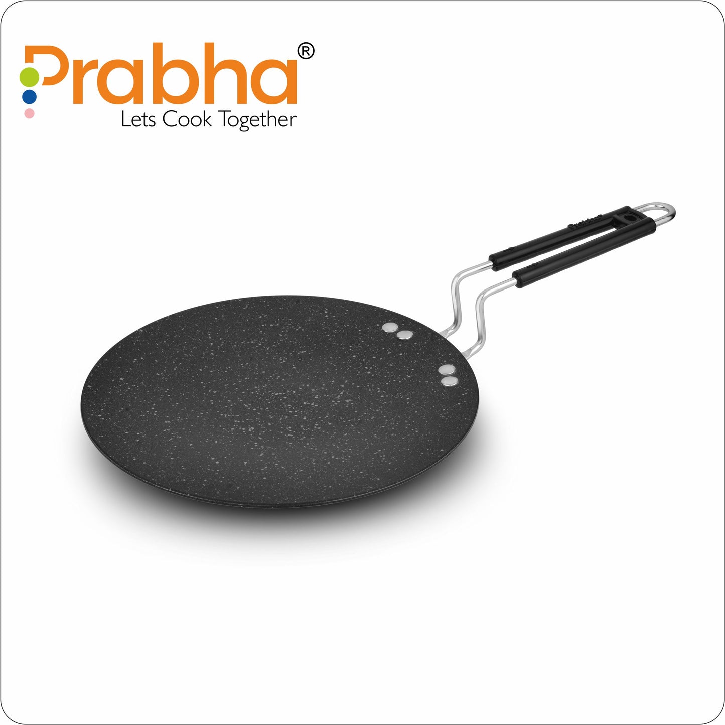 Amber Tri-ply Stainless Steel Stick-resistant Roti Tawa 25cm