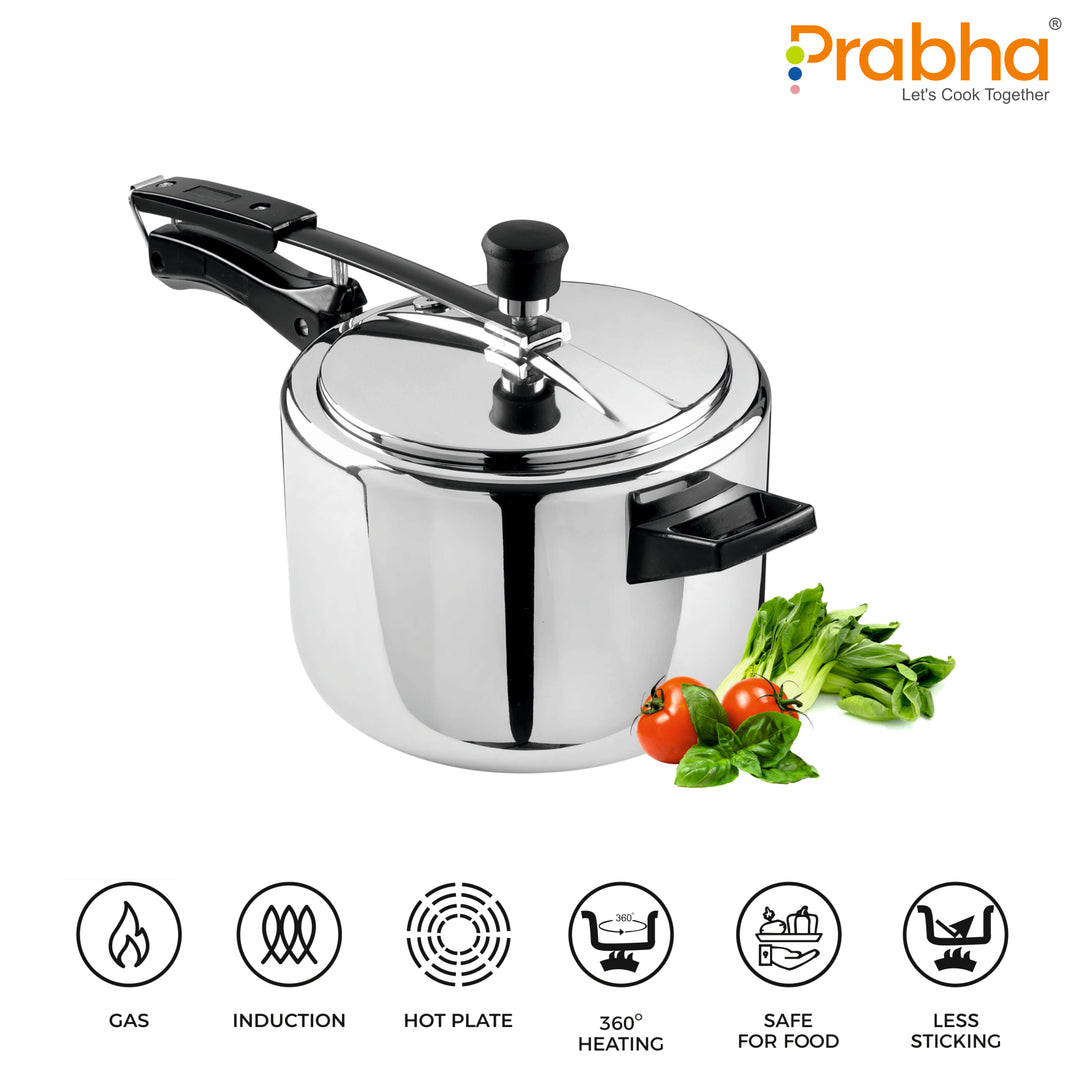 Aria Stainless Steel Pressure Cooker