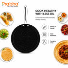 Amber Triply Stick-Resistant Dosa Tawa 30 cm |Durable & Induction Compatible