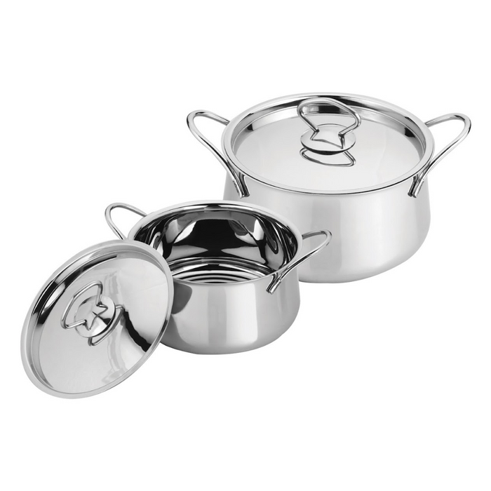 Apple Handi Plain With Steel Lid Set
