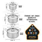 Apple Handi Plain With Steel Lid Set