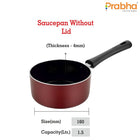 Astrid Nonstick Saucepan With Lip, 1.5 Litre
