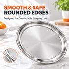 Prabha Aurelia 50 Pcs Stainless Steel Dinner Set | Complete Dining Set for 6 People