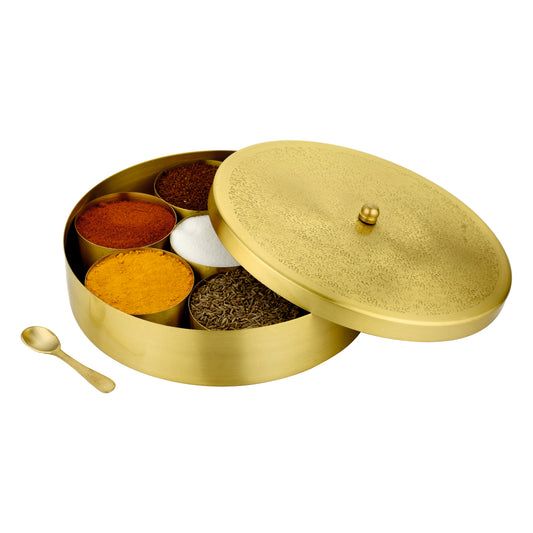 Brass Spice Box