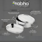 Stainless Steel Capsule Food Pack Lunch Box