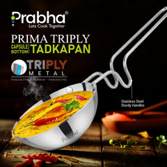 Prima Plus Capsule (Bottom) Tadka Pan