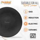 Black Eisen Cast Iron Roti Tawa With Steel Handel