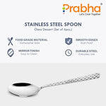गैलरी व्यूवर में इमेज लोड करें, Stainless Steel Chess Dessert Spoon Set - Easy to Use, Dishwasher Safe