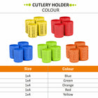 Stainless Steel Multipurpose Cutlery Holder for Kitchen - Pack of 4
