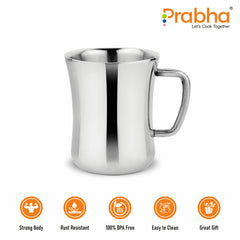 Dw Damru Mug 200ML (4 Pcs Set)