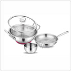 Elante Tri-Ply Stainless Steel Cookware Set