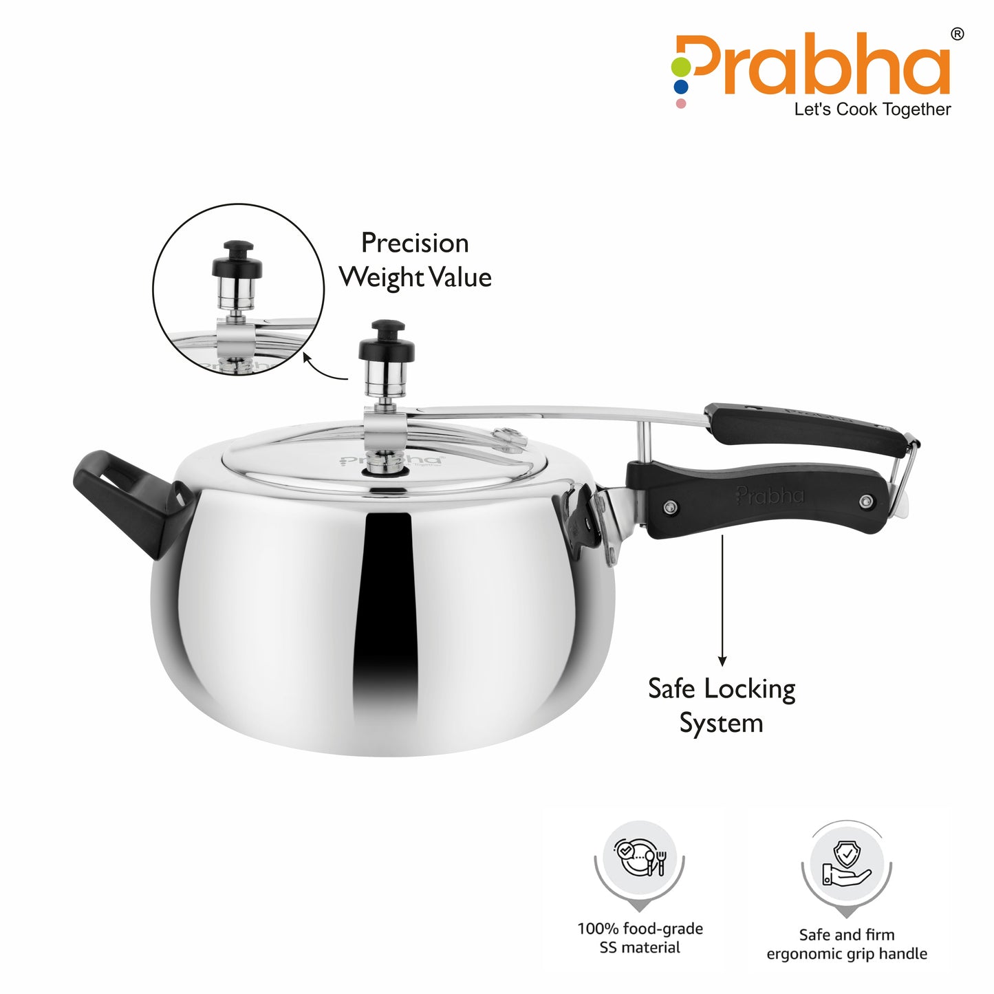 Ecobelly Aluminium Ib Pressure Cooker