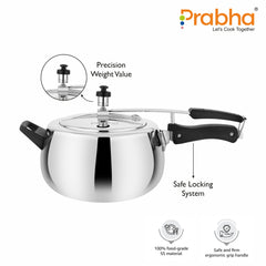 Ecobelly Aluminium Ib Pressure Cooker