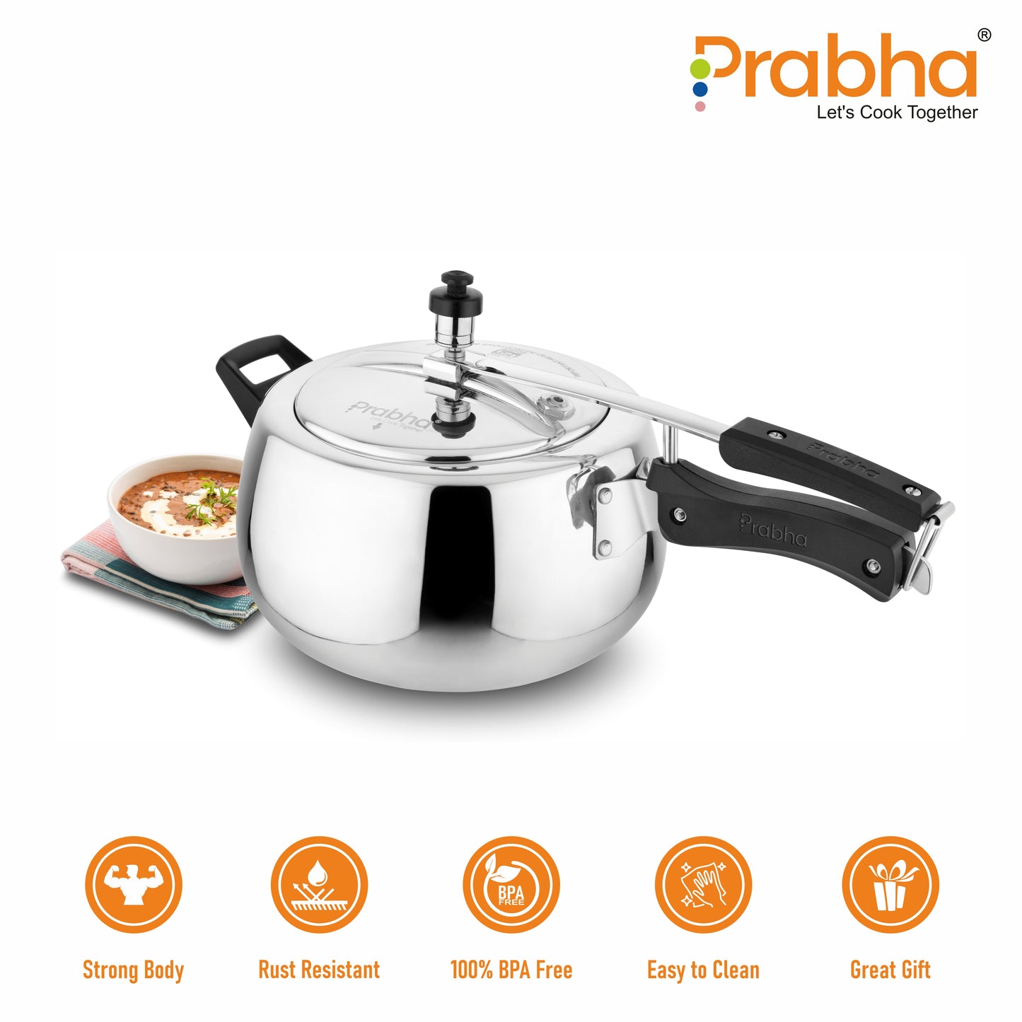 Ecobelly Aluminium Ib Pressure Cooker