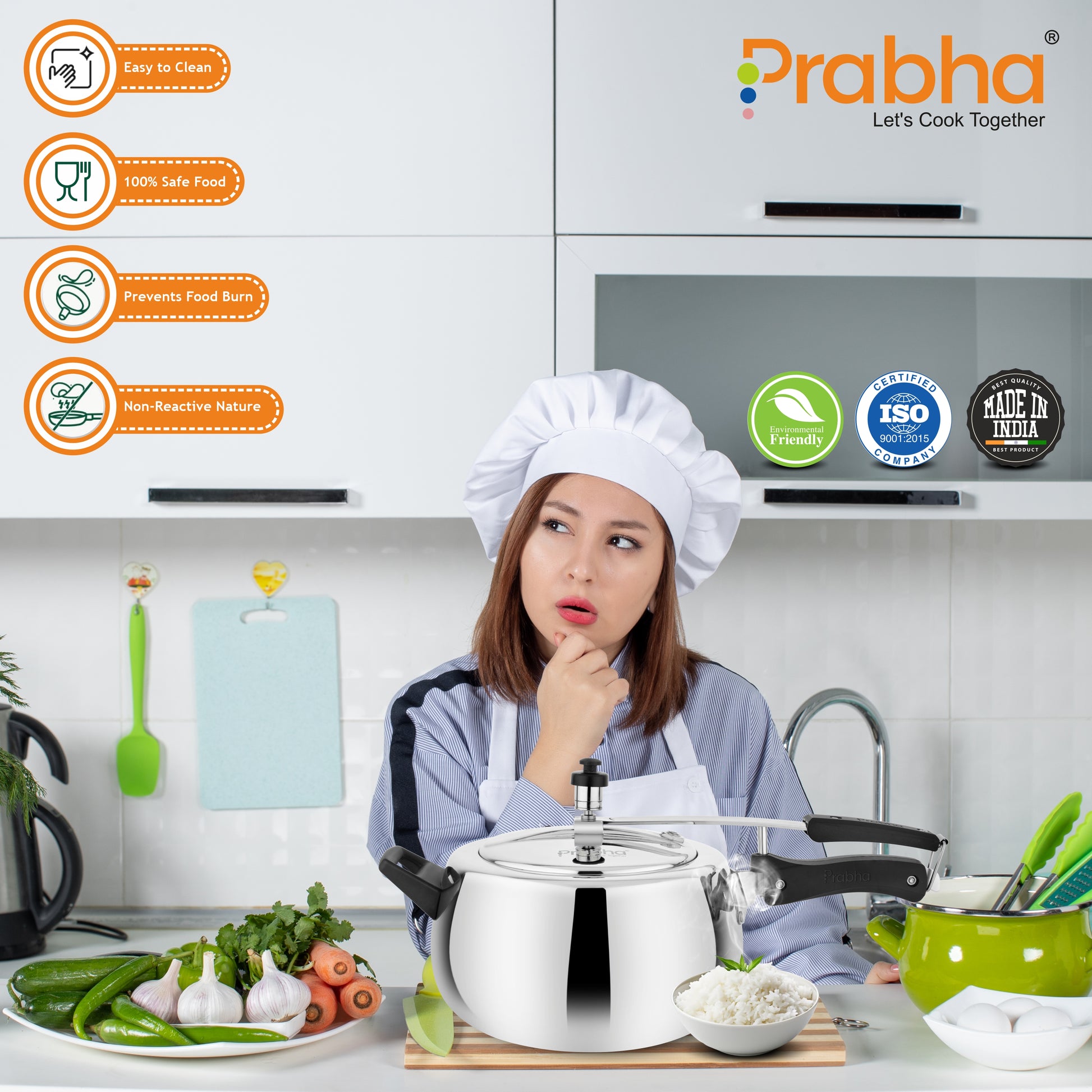 Ecobelly Aluminium Ib Pressure Cooker