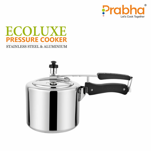 Ecoluxe Aluminium Plain Pressure Cooker