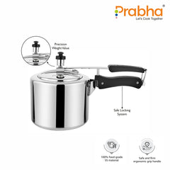 Ecoluxe Aluminium Ib Pressure Cooker