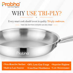 Elante Triply Frypan Without Lid