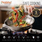 Tri-Ply Everyday Cookware Duo – Kadhai & Frypan | 2 Pcs