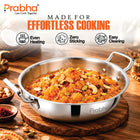 Tri-Ply Everyday Cookware Duo – Kadhai & Frypan | 2 Pcs
