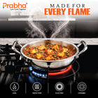 Tri-Ply Everyday Cookware Duo – Kadhai & Frypan | 2 Pcs