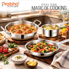 Tri-Ply Everyday Cookware Trio – Kadhai, Frypan & Saucepan | 3 Pcs