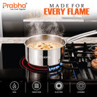 Tri-Ply Everyday Cookware Trio – Kadhai, Frypan & Saucepan | 3 Pcs
