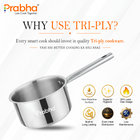 Elante Triply Saucepan Without Lid