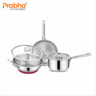 Elante Tri-Ply Stainless Steel Cookware Set