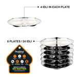 Load image into Gallery viewer, Elegant Idli Cooker 6 plate