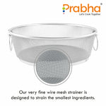 गैलरी व्यूवर में इमेज लोड करें, Stainless Steel Round Fridge Basket With Handle for Home &amp; Kitchen Use
