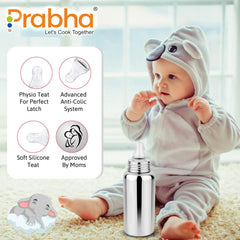 Stainless Steel Baby Feeding Bottle