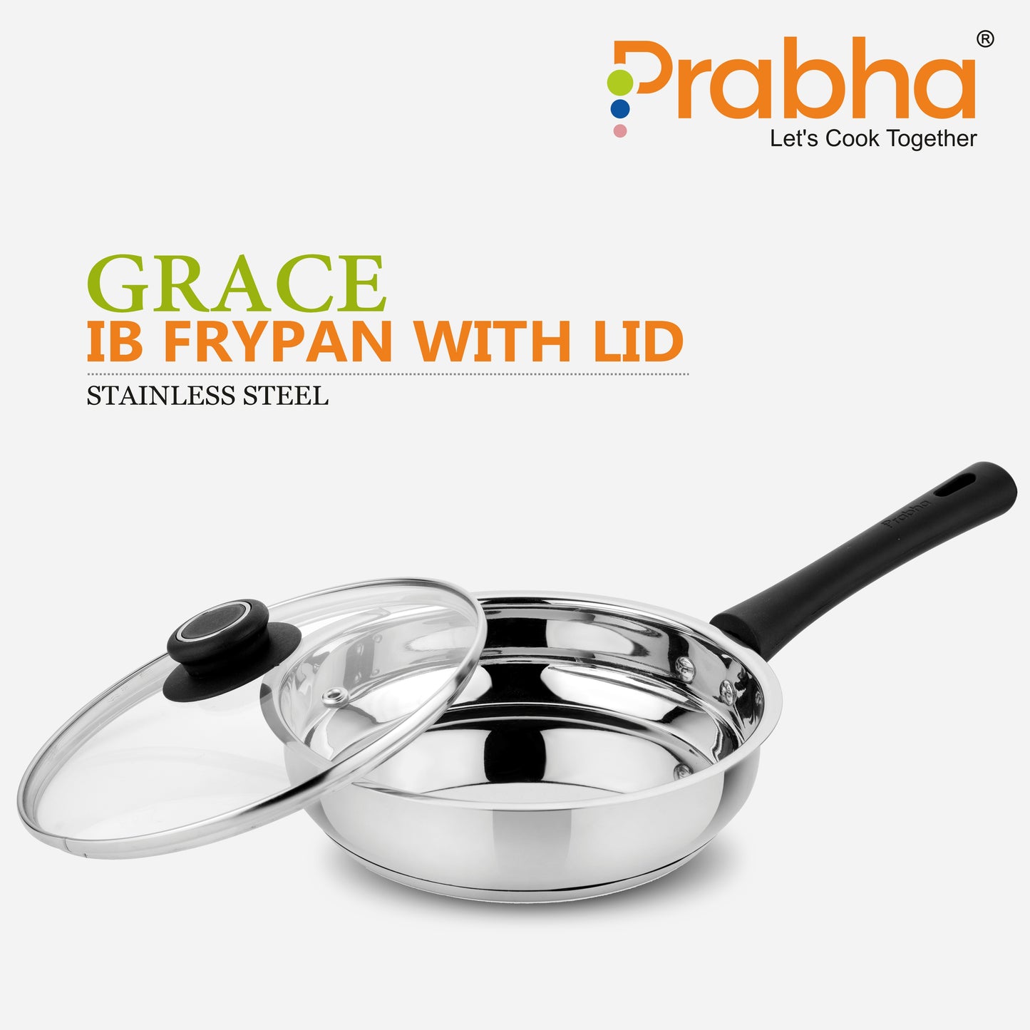 Grace IB Frypan With Lid - Prabha