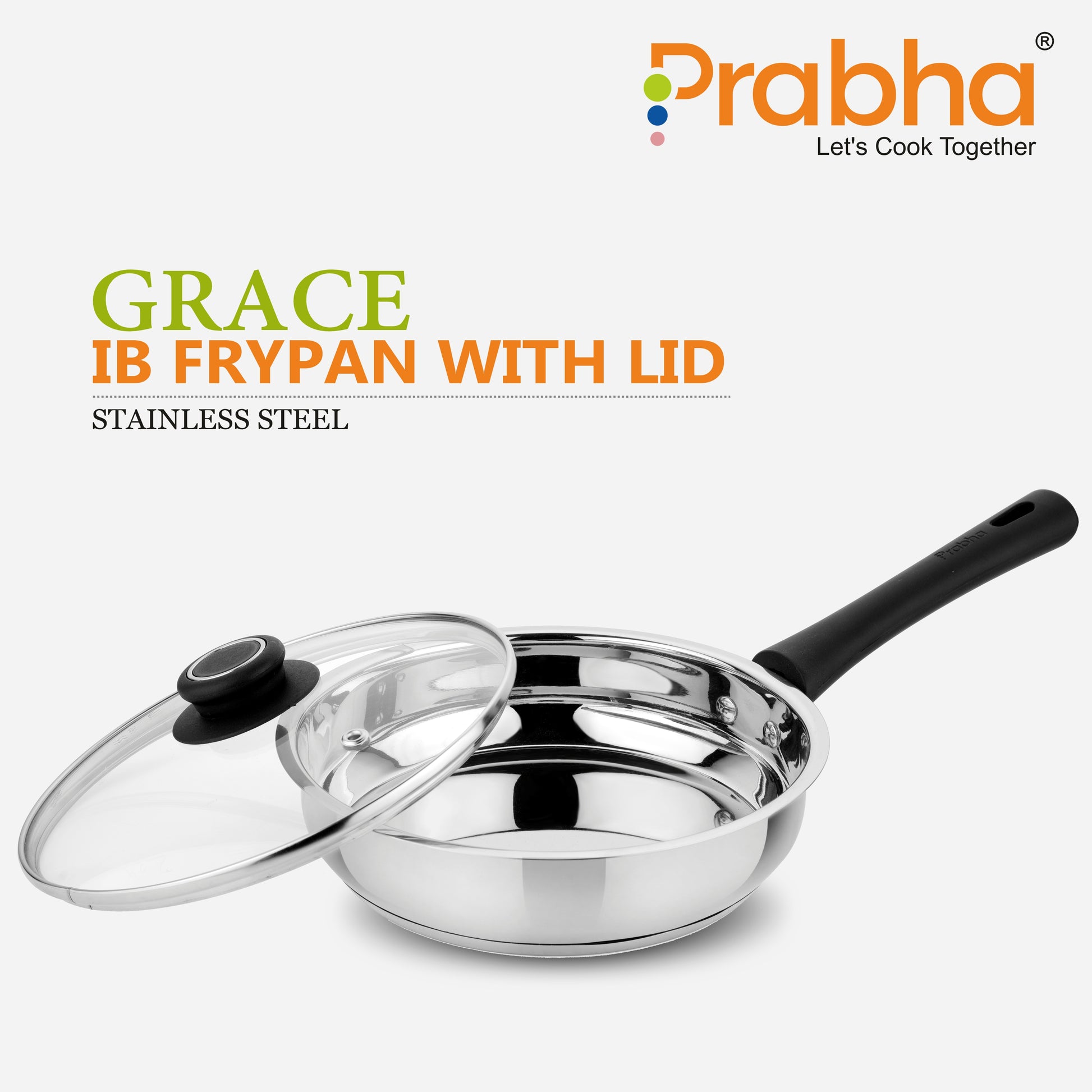Grace IB Frypan With Lid - Prabha