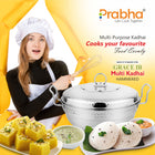 Grace Ib Multi Kadhai Hammered with 6 Plates - Prabha