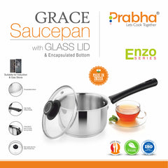 Grace IB Saucepan With Lid