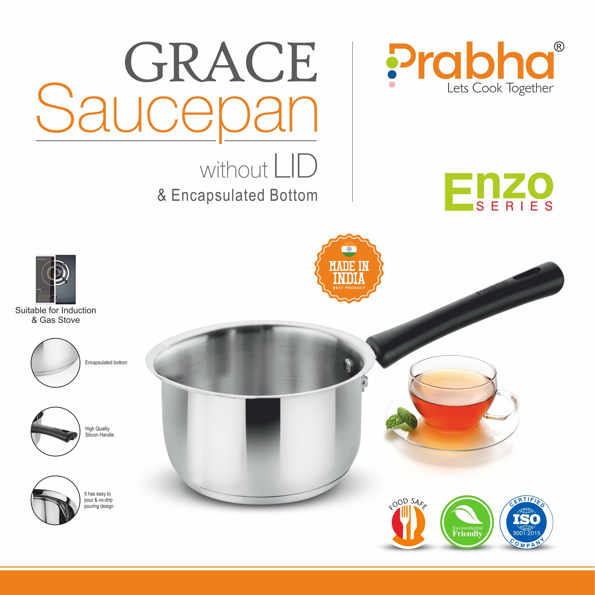 Grace IB Saucepan Without Lid