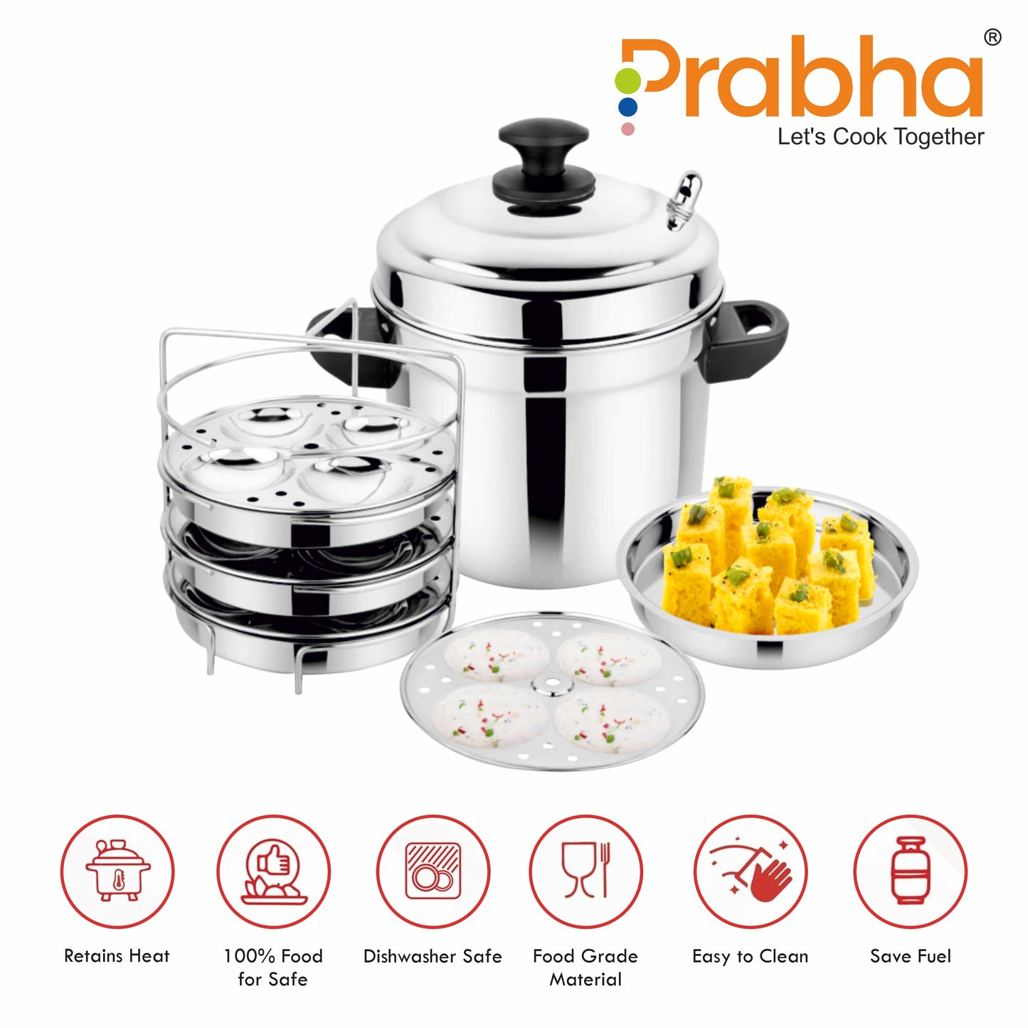 Grace Ib Multi Pot (4+4 Plates)