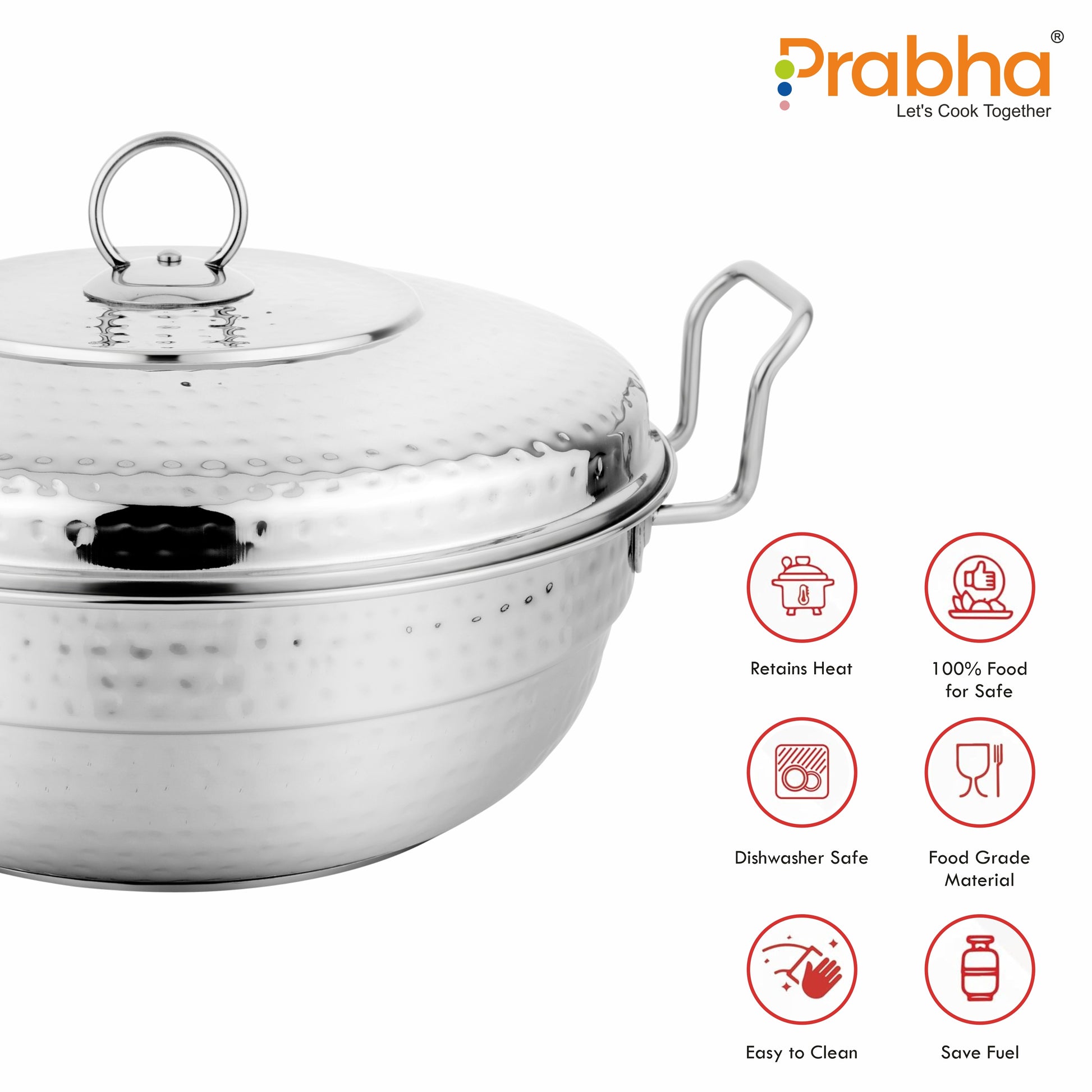 Grace Ib Mini Multi Kadhai Hammered 20cm (4 Plates)