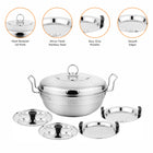 Grace Ib Mini Multi Kadhai Hammered 20cm (4 Plates)