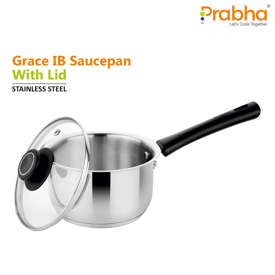 Grace IB Saucepan with glass lid