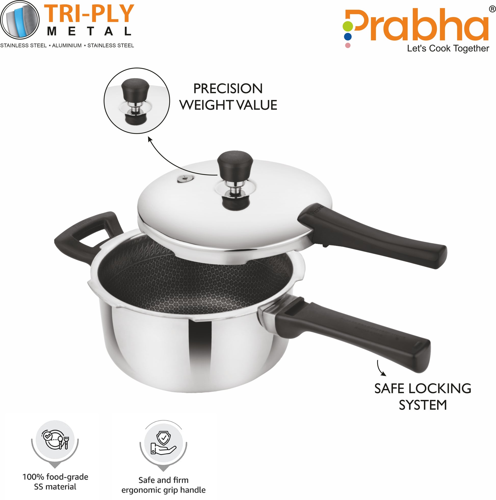 Triply Hexa Cube Non Stick Cooker