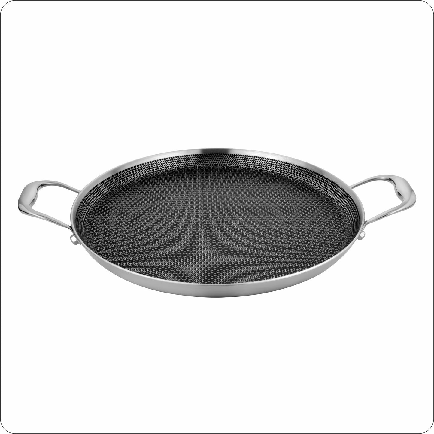 Tri-Ply Hexa Cube Stick-Resistant Dosa Tawa Induction Friendly