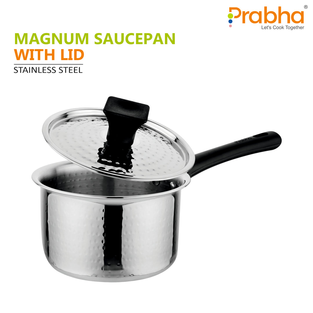 Magnum Hammered Saucepan With Lid